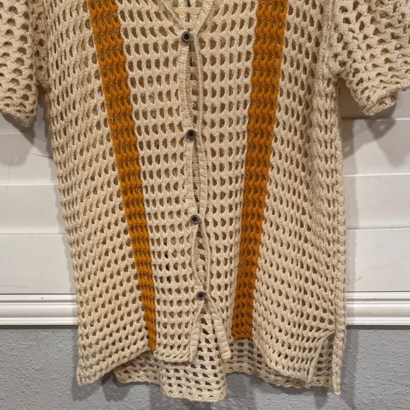 BDG Cream and Tan Knit Sweater - Picture 7 of 9